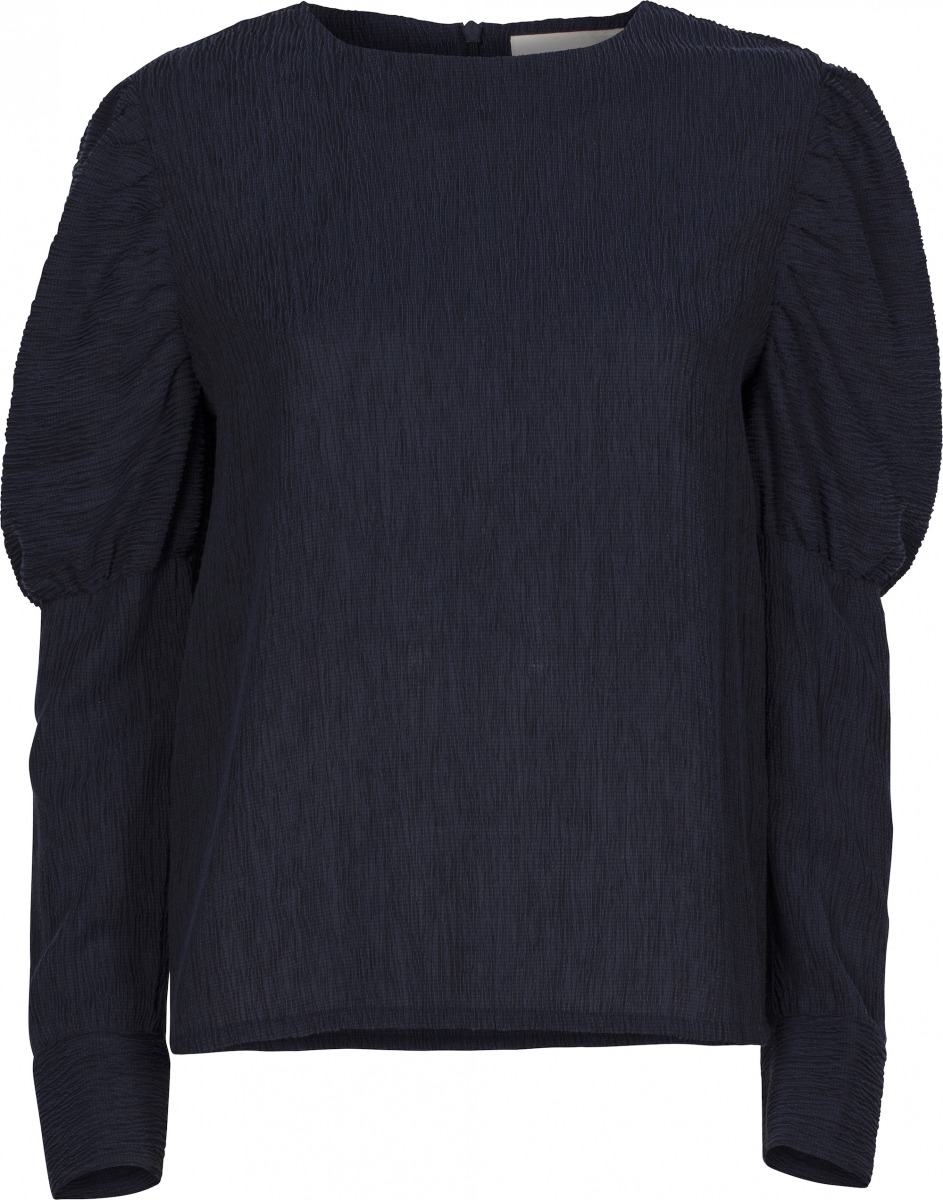 BALLOON CREPE MØRKEBLÅ BLUSE | Hoyer.no KAYLEE KNIT GRØNN ULLGENSER | Hoyer.no