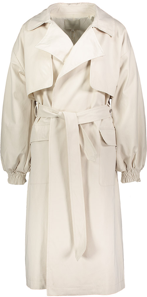 TINA TRENCH OFFWHITE KÅPE | Hoyer.no Beige Granateple Jacket Holzweiler Trenchcoats - Dameklær er billig